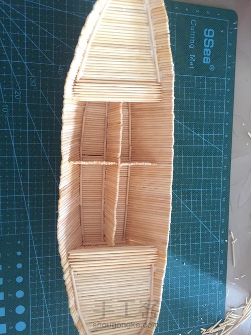 牙签帆船
