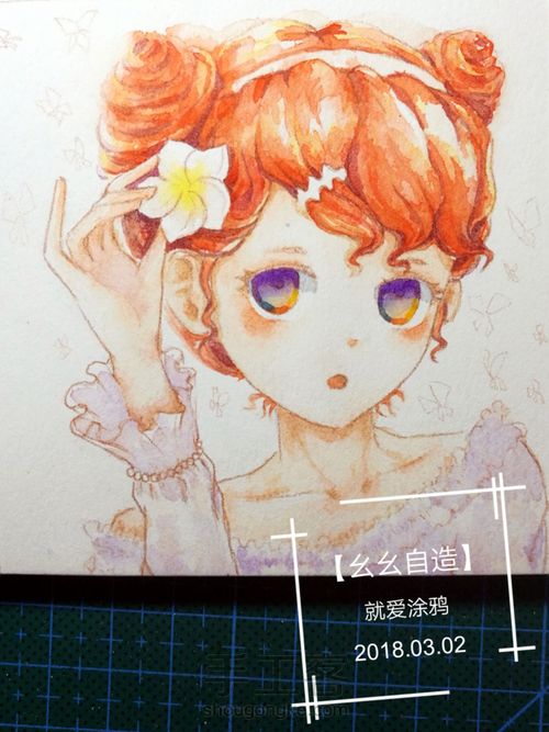 【幺幺自造】12星座拟人头像系列之11: 水瓶座