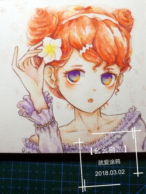 【幺幺自造】12星座拟人头像系列之11: 水瓶座
