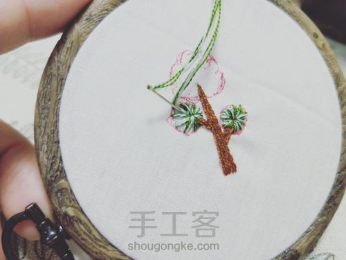 簡單刺繡庭院裡的風景第五期79